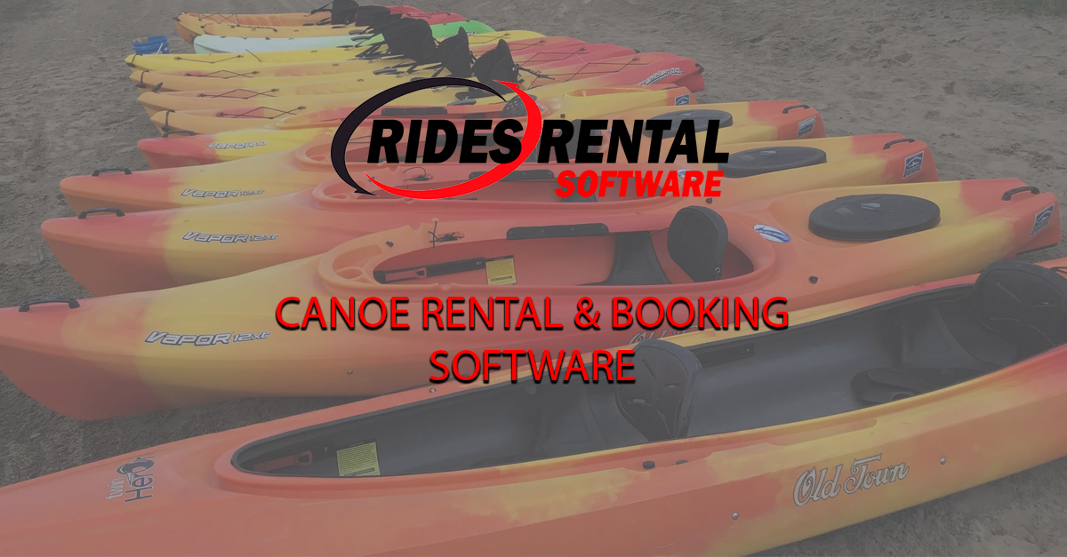 Canoe Rental Software