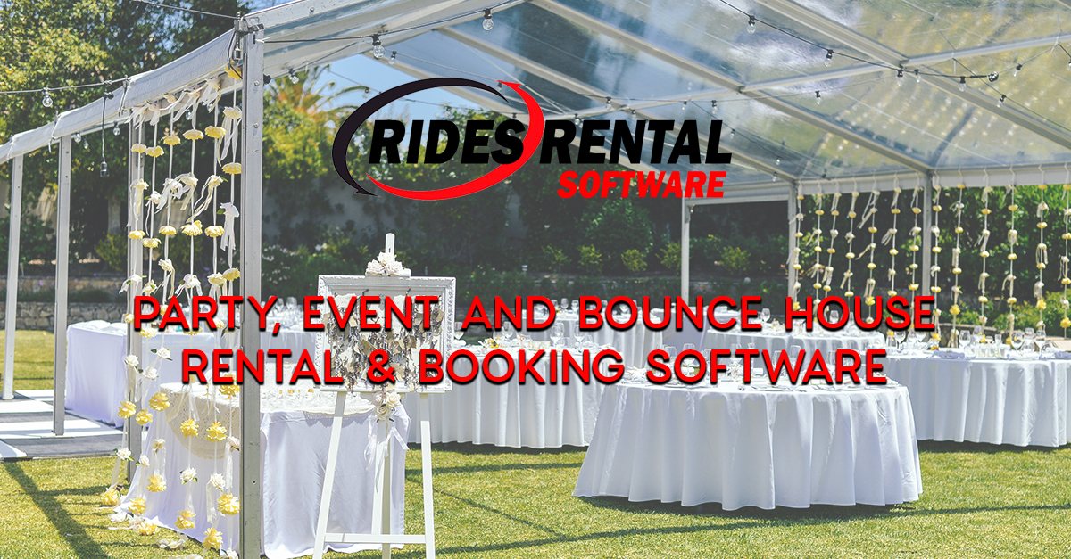 Best Party Event and Bounce House Rental Software and site Builder
